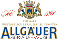 Das Logo der Brauerei Allgäuer Brauhaus wird hier gezeigt.