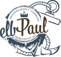 Das Logo der Brauerei elbPaul Hamburg Brauerei & Destille wird hier gezeigt.