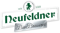 Das Logo der Brauerei Neufeldner BioBrauerei wird hier gezeigt.