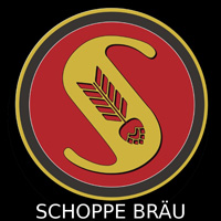 Das Logo der Brauerei Schoppe Bräu wird hier gezeigt.