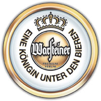 Das Logo der Brauerei Warsteiner Brauerei wird hier gezeigt.