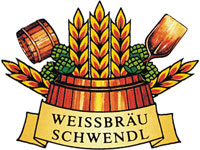 Das Logo der Brauerei Weissbräu Schwendl wird hier gezeigt.