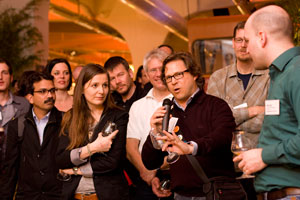 Unsere Diskussionen auf der Bühne