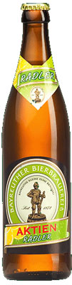 Das Bier Aktien Radler wird hier als Produktbild gezeigt.