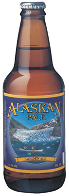 Das Bier Alaskan Pale wird hier als Produktbild gezeigt.