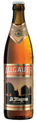 Das Bier Allgäuer Brauhaus St. Magnus Heller Bock wird hier als Produktbild gezeigt.