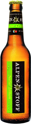Das Bier Alpenstoff Natur Lemon wird hier als Produktbild gezeigt.