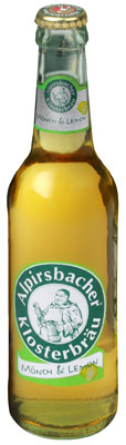 Das Bier Alpirsbacher Klosterbräu Mönch & Lemon wird hier als Produktbild gezeigt.