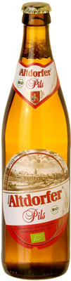 Das Bier Altdorfer Pils wird hier als Produktbild gezeigt.