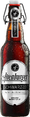 Das Bier Altenburger Schwarzes wird hier als Produktbild gezeigt.