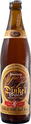 Das Bier Apostelbräu Dinkel Bock wird hier als Produktbild gezeigt.