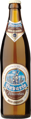 Das Bier Bavaria Weizenbier Hefe Dunkel wird hier als Produktbild gezeigt.