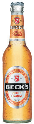 Das Bier Beck's Chilled Orange wird hier als Produktbild gezeigt.