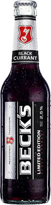 Das Bier Beck's Limited Edition Black Currant wird hier als Produktbild gezeigt.