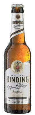 Das Bier Binding Römer Pilsener Spezial wird hier als Produktbild gezeigt.