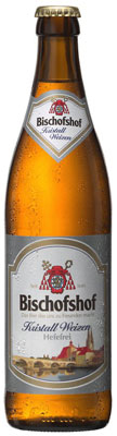 Das Bier Bischofshof Kristall Weizen wird hier als Produktbild gezeigt.