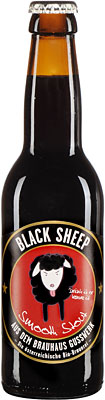 Das Bier Black Sheep wird hier als Produktbild gezeigt.