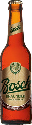 Das Bier Bosch Braunbier nach alter Art wird hier als Produktbild gezeigt.