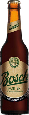 Das Bier Bosch Porter: Schwarze Magie wird hier als Produktbild gezeigt.