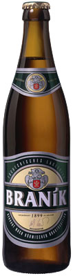 Das Bier Braník wird hier als Produktbild gezeigt.
