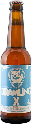 Das Bier BrewDog Bramling X wird hier als Produktbild gezeigt.