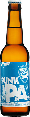 Das Bier BrewDog Punk IPA wird hier als Produktbild gezeigt.