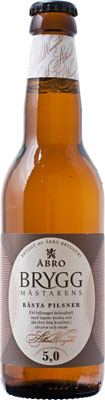 Das Bier Bryggmästarens Bästa Pilsner 5,0 wird hier als Produktbild gezeigt.