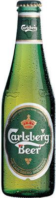 Das Bier Carlsberg Beer wird hier als Produktbild gezeigt.