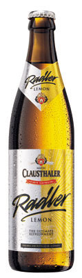 Das Bier Clausthaler Radler Lemon wird hier als Produktbild gezeigt.