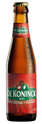 Das Bier De Koninck wird hier als Produktbild gezeigt.