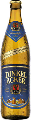 Das Bier Dinkelacker Weihnachtsbier wird hier als Produktbild gezeigt.
