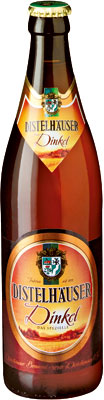 Das Bier Distelhäuser Dinkel wird hier als Produktbild gezeigt.