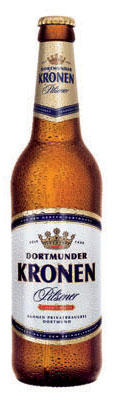 Das Bier Dortmunder Kronen Pilsener wird hier als Produktbild gezeigt.