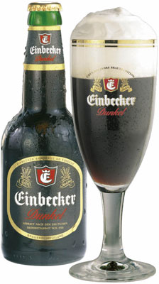 Das Bier Einbecker Dunkel wird hier als Produktbild gezeigt.