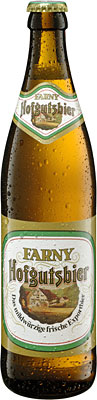 Das Bier Farny Hofgutsbier wird hier als Produktbild gezeigt.