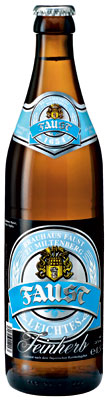 Das Bier Faust Leichtes Feinherb wird hier als Produktbild gezeigt.