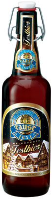 Das Bier Faust Weihnachtsfestbier wird hier als Produktbild gezeigt.