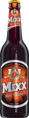 Das Bier Feldschlößchen Mixx Bier+Cola wird hier als Produktbild gezeigt.