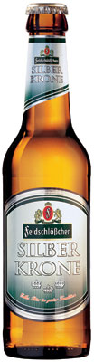 Das Bier Feldschlößchen Silber Krone wird hier als Produktbild gezeigt.