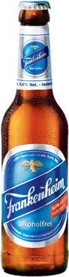 Das Bier Frankenheim Alkoholfrei wird hier als Produktbild gezeigt.