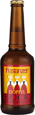 Das Bier Frastanzer Doppelbock wird hier als Produktbild gezeigt.