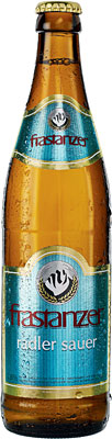 Das Bier Frastanzer Radler sauer wird hier als Produktbild gezeigt.