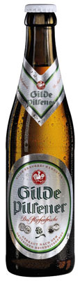 Das Bier Gilde Pilsener wird hier als Produktbild gezeigt.