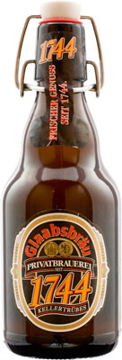 Das Bier Glaabsbräu 1744 wird hier als Produktbild gezeigt.