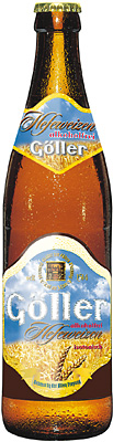 Das Bier Göller Hefeweizen Alkoholfrei wird hier als Produktbild gezeigt.
