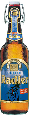 Das Bier Göller Radler wird hier als Produktbild gezeigt.