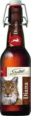 Das Bier Gratzer Diana wird hier als Produktbild gezeigt.