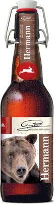 Das Bier Gratzer Hermann wird hier als Produktbild gezeigt.