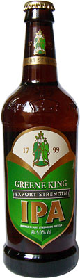 Das Bier Greene King Export Strength IPA wird hier als Produktbild gezeigt.