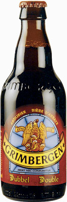 Das Bier Grimbergen Dubbel wird hier als Produktbild gezeigt.